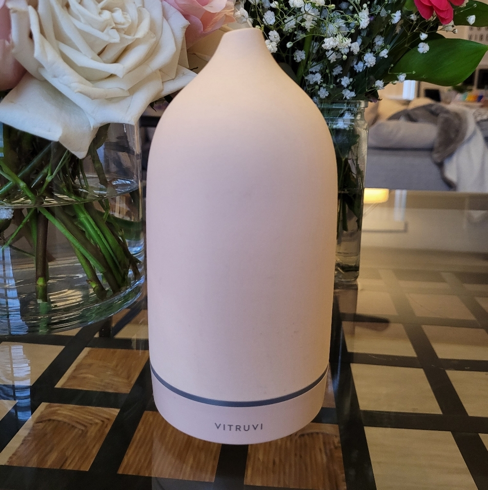 Vitruvi Pink Stone Diffuser